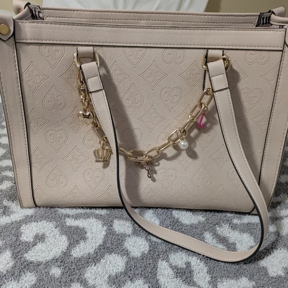 Juicy Couture Beige Purse - Picture 1 of 6